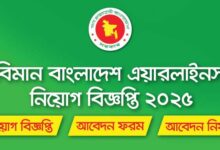 Biman Bangladesh Airlines Job Circular