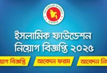Islamic Foundation Job Circular