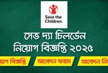 Save the Children NGO Job Circular