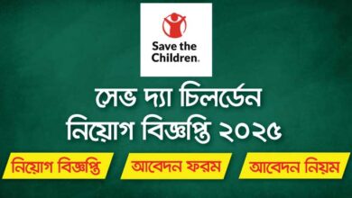 Save the Children NGO Job Circular